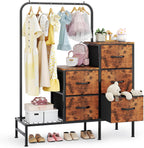 Chest of Drawers Bedroom Including 4 Fabric