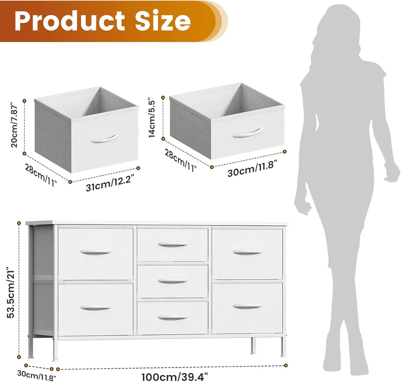 Chest of Drawers Bedroom Tall Dresser with 11