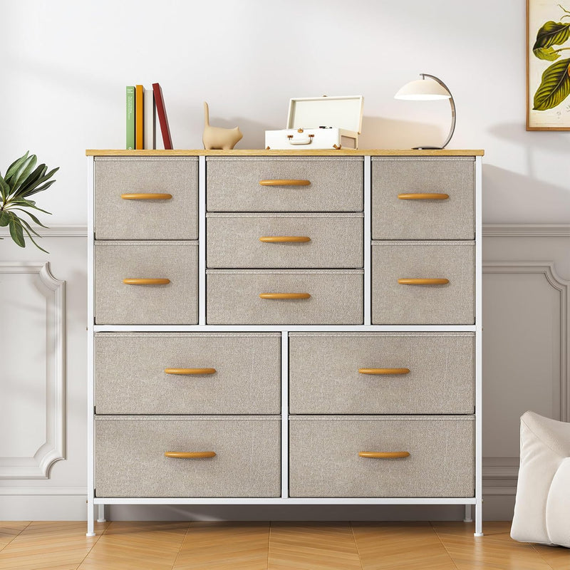 Chest of Drawers Bedroom Tall Dresser with 11