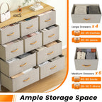Chest of Drawers Bedroom Tall Dresser with 11