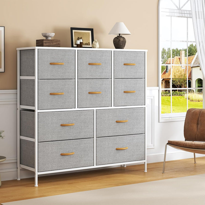 Chest of Drawers Bedroom Tall Dresser with 11