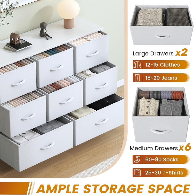 Chest of Drawers Bedroom Tall Dresser with 11
