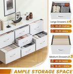 Chest of Drawers Bedroom Tall Dresser with 11