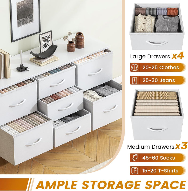 Chest of Drawers Bedroom Tall Dresser with 11