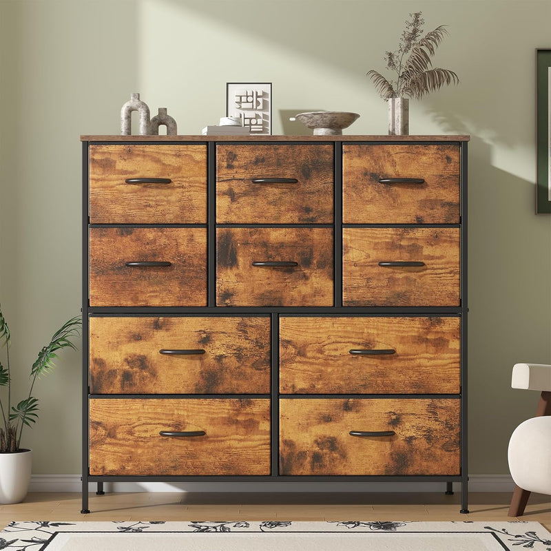Chest of Drawers Bedroom Tall Dresser with 11