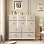 Chest of Drawers Bedroom Tall Dresser with 11