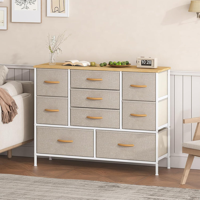 Chest of Drawers Bedroom Tall Dresser with 11