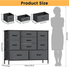 Chest of Drawers Bedroom Tall Dresser with 11