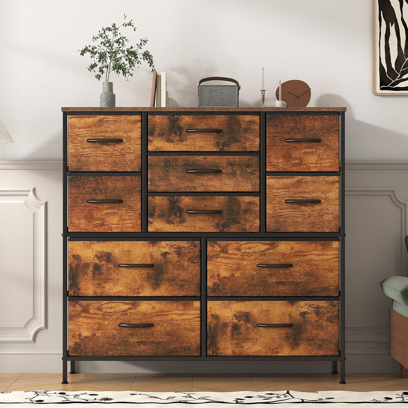 Chest of Drawers Bedroom Tall Dresser with 11