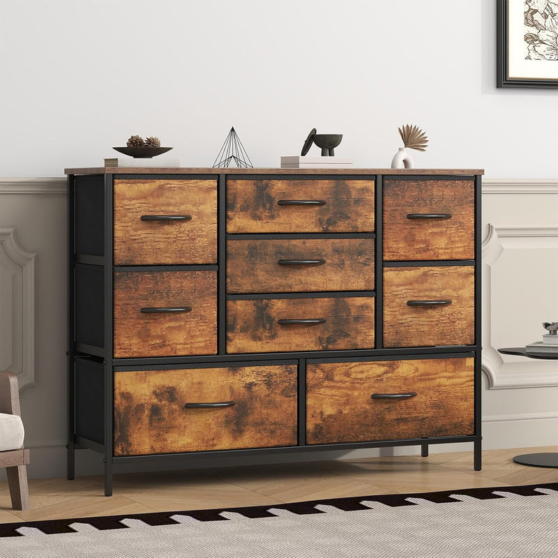 Chest of Drawers Bedroom Tall Dresser with 11