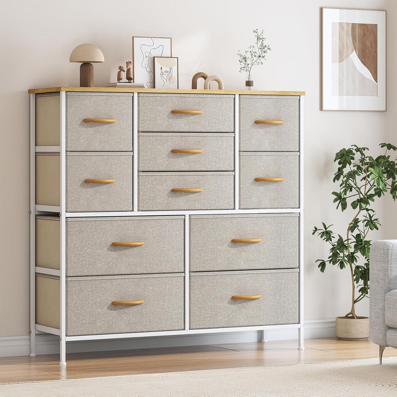 Chest of Drawers Bedroom Tall Dresser with 11