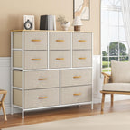 Chest of Drawers Bedroom Tall Dresser with 11