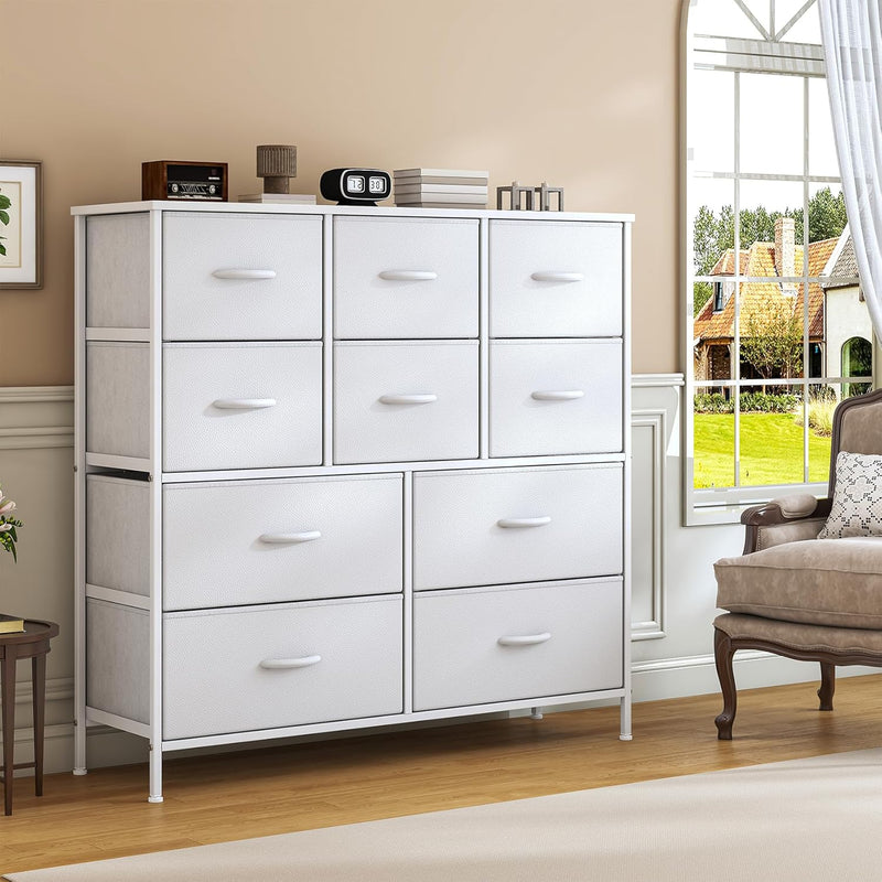 Chest of Drawers Bedroom Tall Dresser with 11