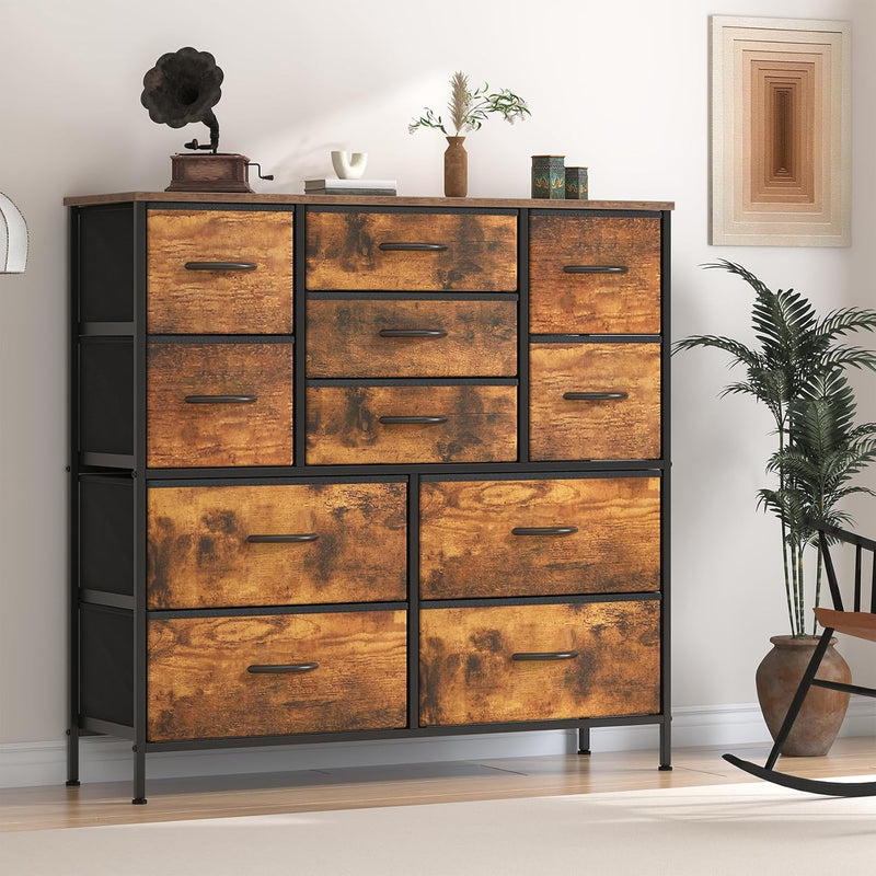 Chest of Drawers Bedroom Tall Dresser with 11