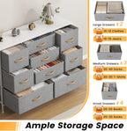 Chest of Drawers Bedroom Tall Dresser with 11
