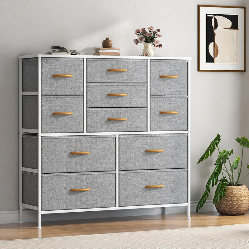 Chest of Drawers Bedroom Tall Dresser with 11
