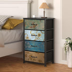 Chest of Drawers Bedroom with 5 Tall Fabric
