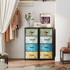 Chest of Drawers Bedroom with 5 Tall Fabric