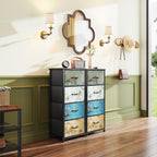 Chest of Drawers Bedroom with 6 Tall Fabric
