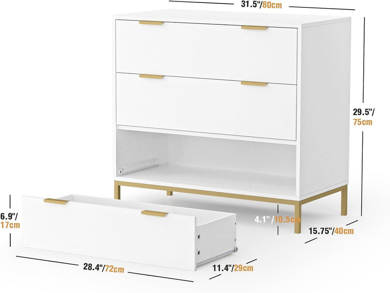 Chest of Drawers Bedroom Wooden 3 Dresser
