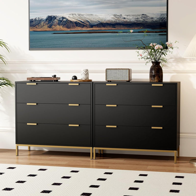 Chest of Drawers Bedroom Wooden 3 Dresser