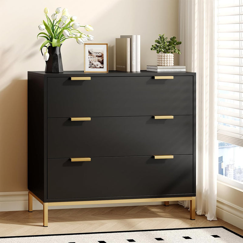 Chest of Drawers Bedroom Wooden 3 Dresser