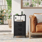 Chest of Drawers Charging Station LED 3 Set