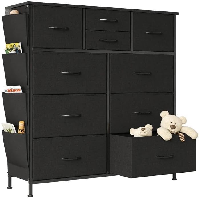 Chest of Drawers Dresser for Bedroom with 10
