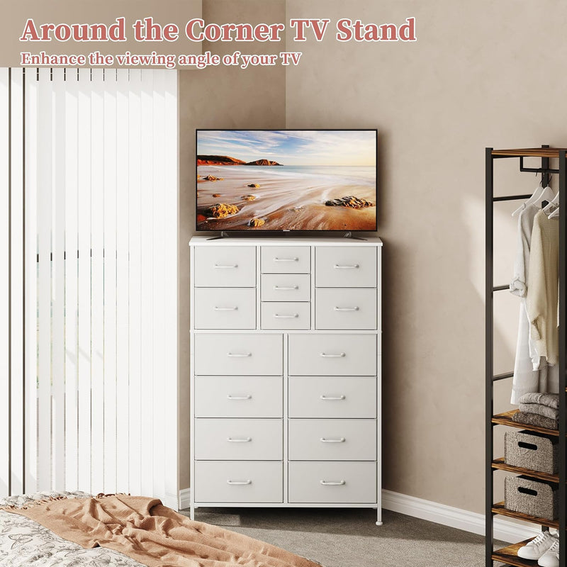 Chest of Drawers Dresser for Bedroom with 15
