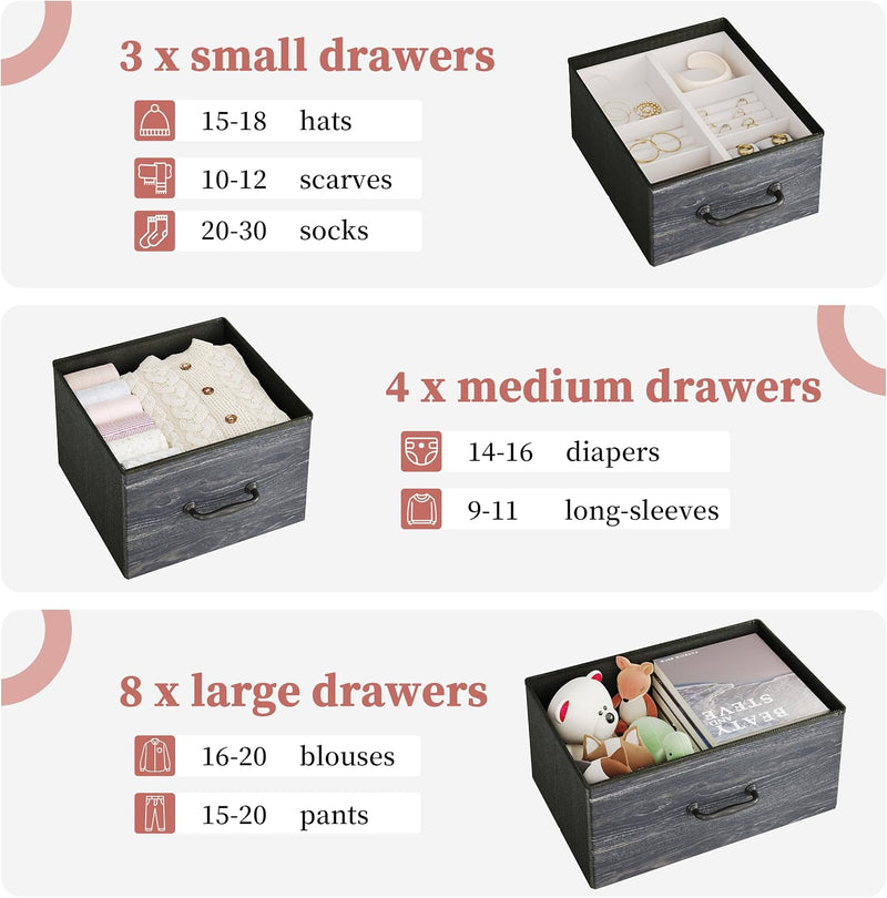 Chest of Drawers Dresser for Bedroom