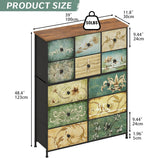 Chest of Drawers Dresser for Bedroom with 7