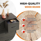 Chest of Drawers Dresser for Bedroom with 9