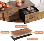 Chest of Drawers Dresser for Bedroom with 9