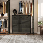 Chest of Drawers Dresser for Bedroom with 9