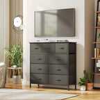 Chest of Drawers Dresser for Bedroom with 9