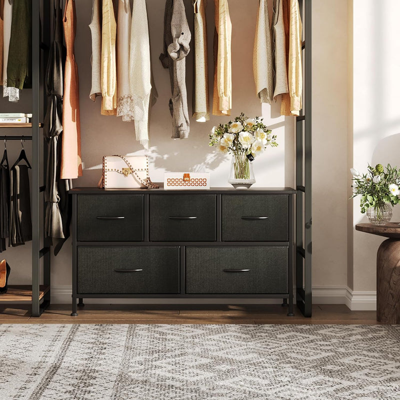 Chest of Drawers Dresser for Bedroom with 9