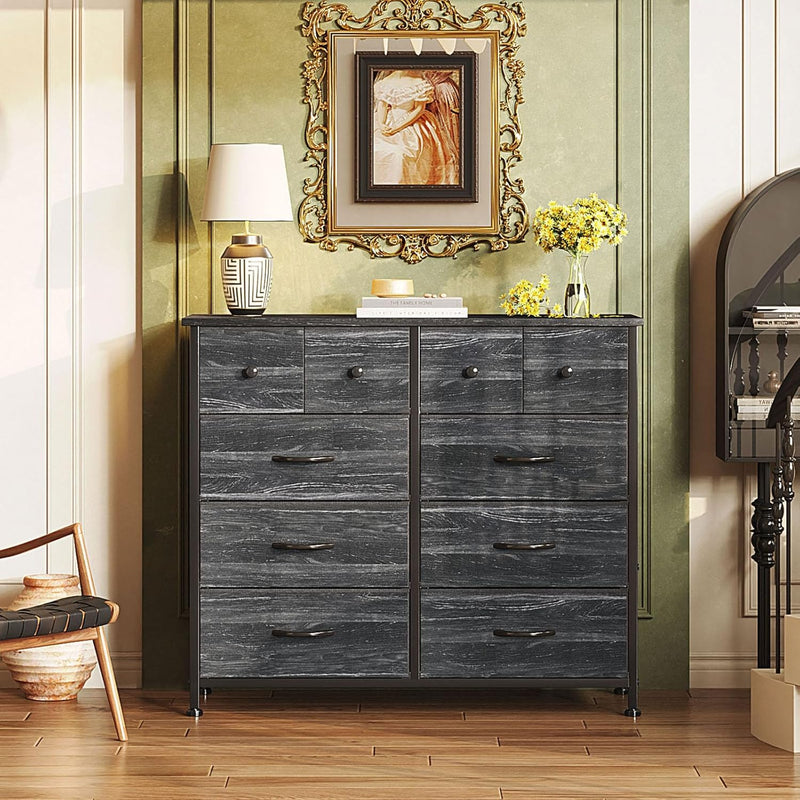 Chest of Drawers Fabric Dresser for Bedroom