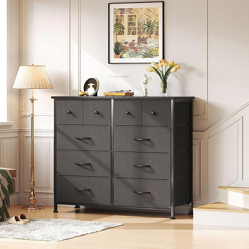 Chest of Drawers Fabric Dresser for Bedroom