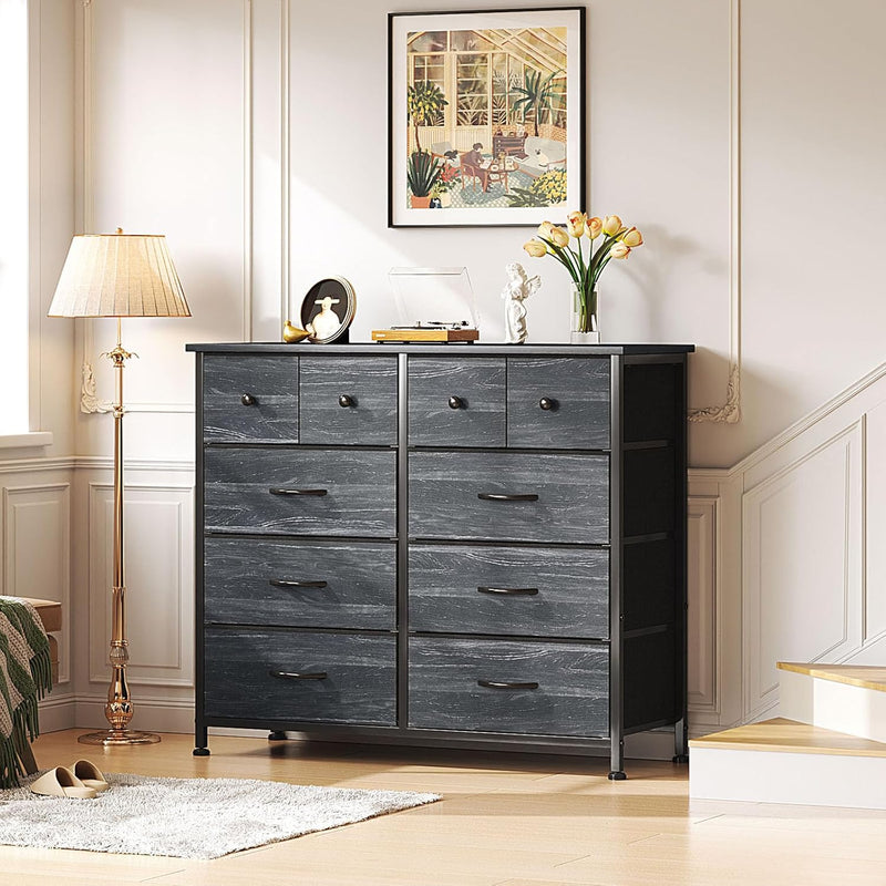 Chest of Drawers Fabric Dresser for Bedroom