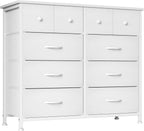 Chest of Drawers Fabric Dresser for Bedroom