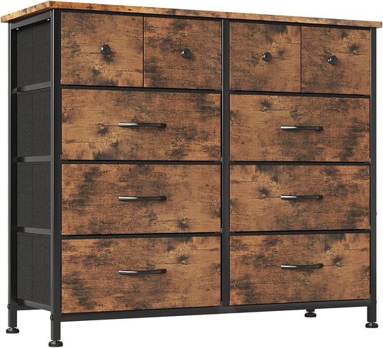 Chest of Drawers Fabric Dresser for Bedroom