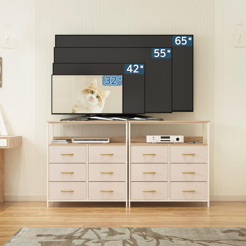 Chest of Drawers Bedroom Furniture with 6 Storage