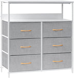 Chest of Drawers Fabric Storage 6 Unit