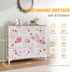 Chest of Drawers Fabric Storage 6 Unit