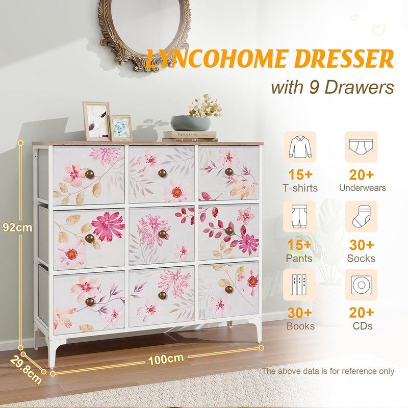 Chest of Drawers Bedroom Furniture with 6 Storage