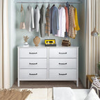 Chest of Drawers Fabric Storage 6 Unit