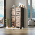 Chest of Drawers for Bedroom 10 Drawer Fabric