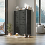Chest of Drawers for Bedroom 10 Drawer Fabric