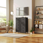 Chest of Drawers for Bedroom 10 Drawer Fabric