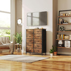 Chest of Drawers for Bedroom 10 Drawer Tall